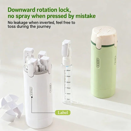 TravelFlow™ 4-in-1 Toiletry Dispenser